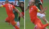 World Cup sidelights: Robben trolls are all the rage on the internet!