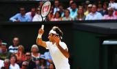 PHOTOS: Federer in 9th Wimbledon final; meets Djokovic