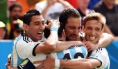 Higuain fires Argentina past Belgium into World Cup semis