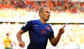 Robben back for Dutch World Cup qualifier after a year away