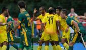 Indian men thrash South Africa in hockey
