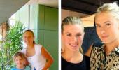 When Eugenie Bouchard was smitten by Sharapova...