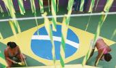 Brazilians slow to show up at their own World Cup party