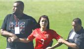 World Cup sidelights: Ronaldo nearly injured by crazy fan!