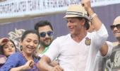 FIFA World Cup fever: SRK 'over the moon'; Bachchan Sr late for shoot