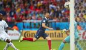 Benzema scores twice as France overrun 10-man Honduras