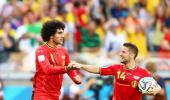 PHOTOS: Belgium stage late fightback to down Algeria