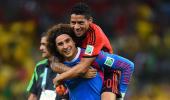 PHOTOS: Ochoa steals the show as Mexico hold Brazil