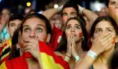 Fan Zone: After World Cup exit, beer lifts Spanish fans