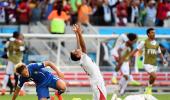 PHOTOS: Costa Rica stun Italy to enter last 16; England ousted