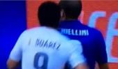 Luis Suarez provides the 'bite' at the World Cup!