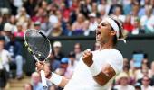 Wimbledon PHOTOS: Nadal withstands second Rosol onslaught
