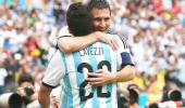 World Cup Roundup: Messi shines again; Switzerland's Shaqiri joins the fun