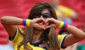 PHOTOS: Maracana rocks to the boys in yellow, Colombia