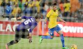 Friendlies: Brazil fired by Neymar hat-trick; England struggle vs Denmark