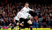 EPL PHOTOS: Rooney strikes 'wonder volley' as United down Hammers