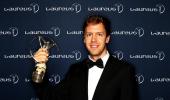 PHOTOS: Vettel, Franklin win top Laureus awards