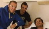 Rafael Nadal shares photos after successful appendix surgery