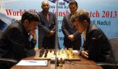 World Championship: Anand draws first game against Carlsen