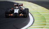 Formula One: Force India's Hulkenberg gets four points at Brazil GP