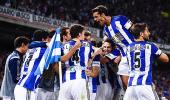 La Liga: Sociedad score late win over champions Atletico