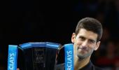 Djokovic wins ATP year-ender after Federer pulls out