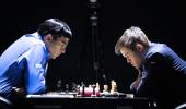 Carlsen stays ahead of Anand after 20-move draw in Game 9