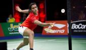 Sindhu beaten by lower-ranked Japanese; Saina, Srikanth advance