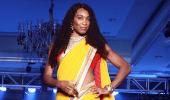 First Look: Venus Williams wears sari, dances to Bollywood number!