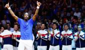 Davis Cup: Gael-force Monfils upsets Federer