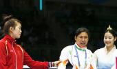 Did boxer Sarita really show lack of sportsmanship? Tell us!