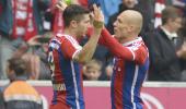 Bundesliga: Lewandowski, Robben strike twice as Bayern crush Hanover