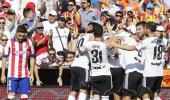 La Liga: Valencia shock champions Atletico