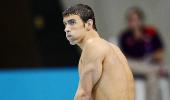 Sports Shorts: Olympic champ Phelps suspended for six months