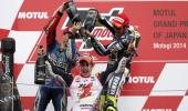 Masterful Marquez retains MotoGP title