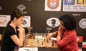 World Jr Chess: Rout's winning run halted by top seed Goryachkina