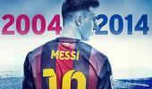 PHOTOS: Milestone man Messi symbolic of Barca's golden era