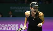 WTA Finals: Ivanovic downs Bouchard for first Singapore win