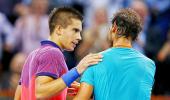 Sports Shorts: Coric stuns Nadal in Basel, Federer advances