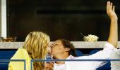 Spotted! Heidi Klum plants a passionate kiss on boyfriend