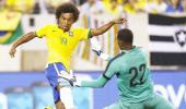 Football friendly: Willian strike gives Brazil victory over Ecuador