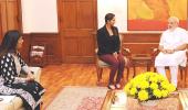 Sania meets PM following US Open victory