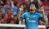 Champions League: Hulk, Witsel help Zenit win at Benfica