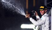 Singapore GP: Hamilton wins to take lead after Rosberg retires