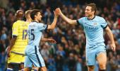 League Cup: Lampard strikes twice in City's magnificent seven