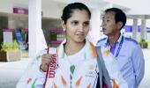 Spotted! Sania Mirza checks in at Asian Games village!