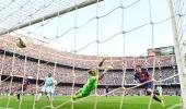 La Liga: Messi strikes landmark 400th goal for Barca