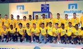 Tendulkar unveils jersey and anthem of his ISL team, Kerala Blasters