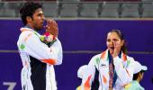 Sania-Myneni win mixed doubles gold at Asian Games