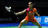 Saina sails into quarters of Malaysia Open, Jwala-Ashwini lose